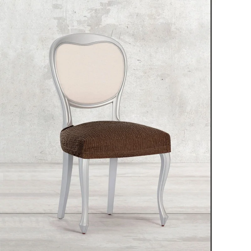 Chair Cover Eysa TROYA Brown 50 x 5 x 50 cm 2...