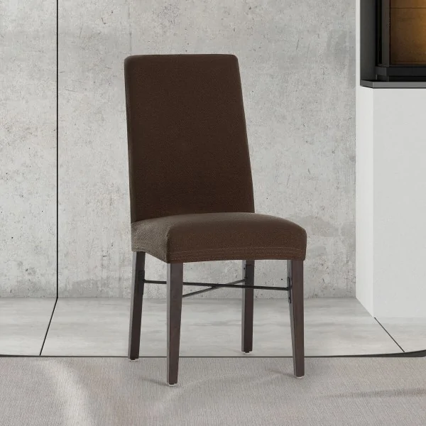 Chair Cover Eysa BRONX Brown 50 x 55 x 50 cm 2 Units