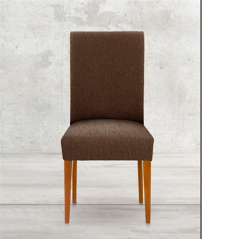 Chair Cover Eysa TROYA Brown 50 x 55 x 50 cm 2...