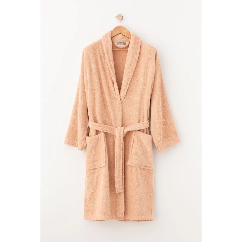 Dressing Gown Paduana Beige Camel 450 g/m² 100%...
