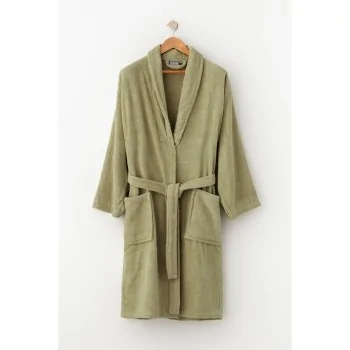 Dressing Gown Paduana Green 450 g/m² 100% cotton 2