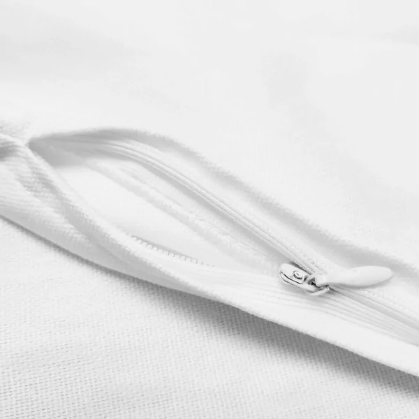 Cushion cover Belum Plumeti White 30 x 50 cm Anti-stain