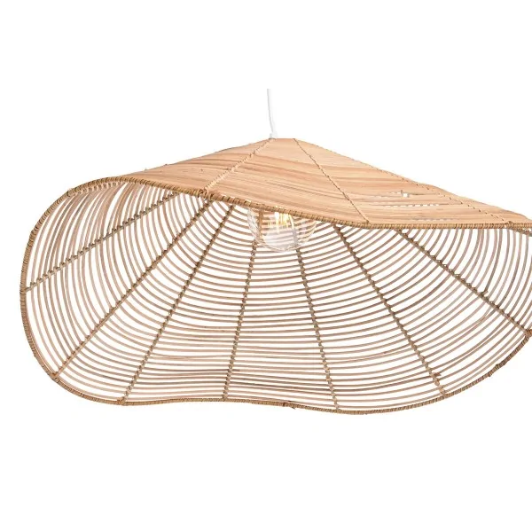 Ceiling Light DKD Home Decor 64 x 64 x 34 cm Light brown 50 W