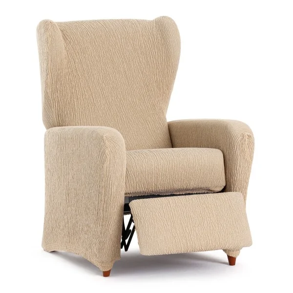 Armchair slipcovers Eysa TROYA Beige 90 x 100 x 75 cm