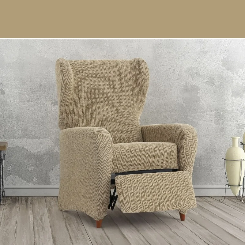 Armchair slipcovers Eysa JAZ Beige 90 x 120 x...