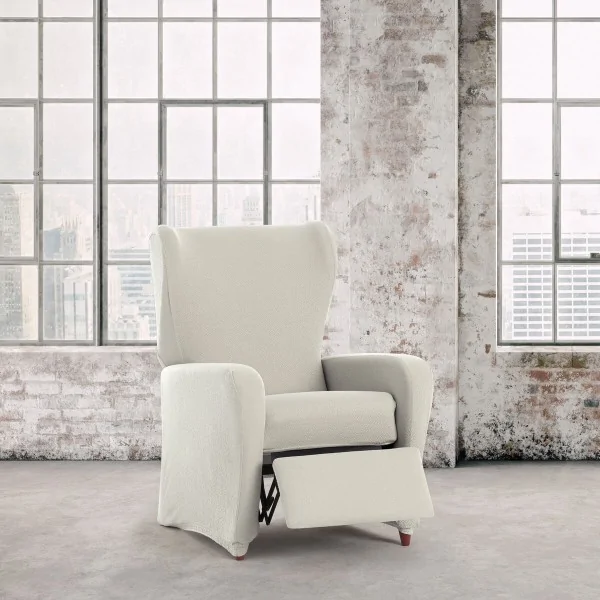 Armchair slipcovers Eysa BRONX White 90 x 100 x 75 cm