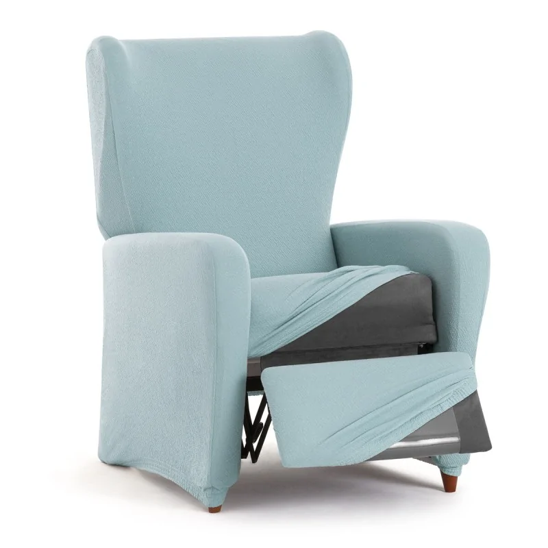 Armchair slipcovers Eysa BRONX Aquamarine 90 x...