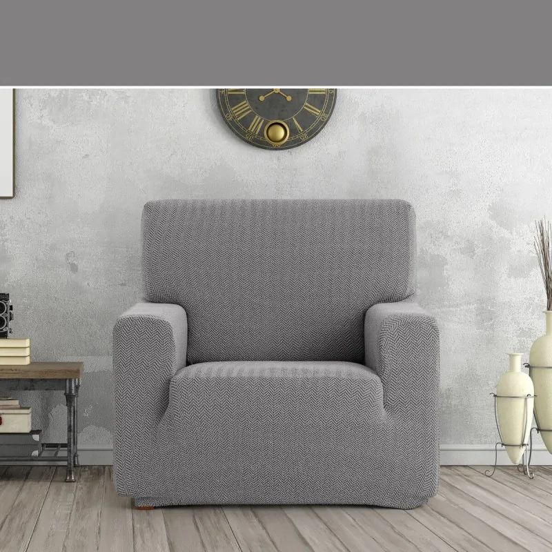 Armchair slipcovers Eysa JAZ Grey 70 x 120 x...