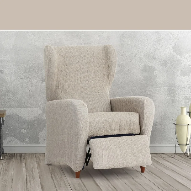 Armchair slipcovers Eysa JAZ Beige 90 x 120 x...