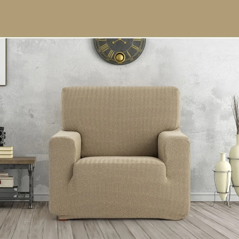 Armchair slipcovers Eysa JAZ Beige 70 x 120 x...