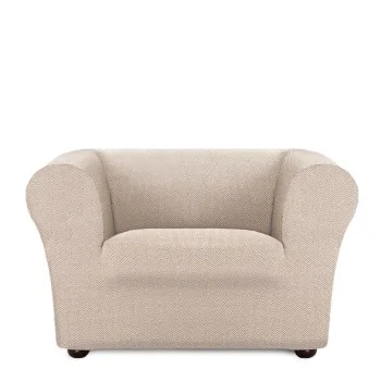 Armchair slipcovers Eysa JAZ Beige 110 x 100 x 130 cm