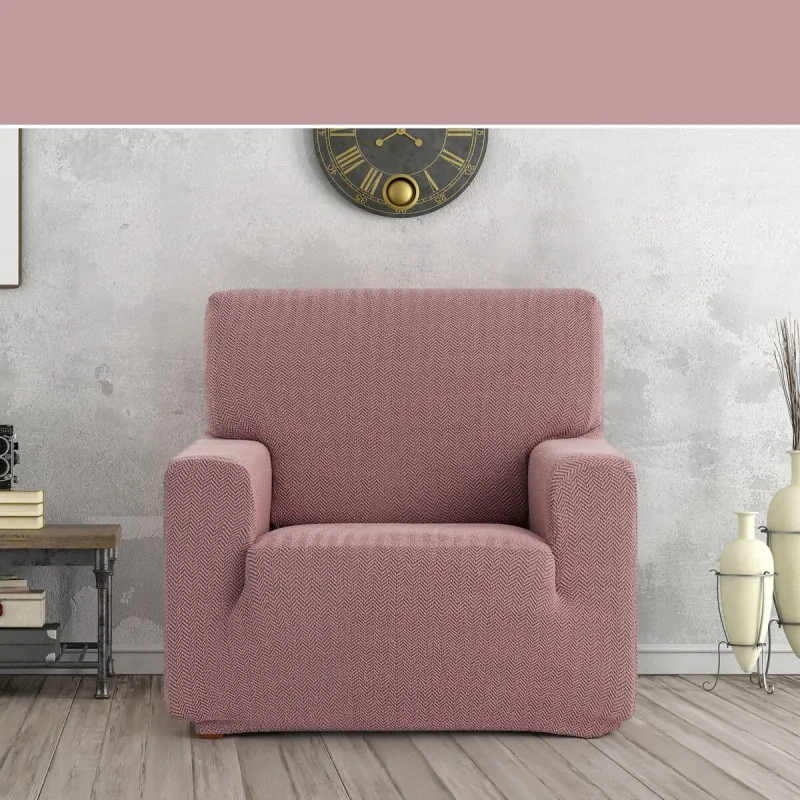 Armchair slipcovers Eysa JAZ Pink 70 x 120 x...