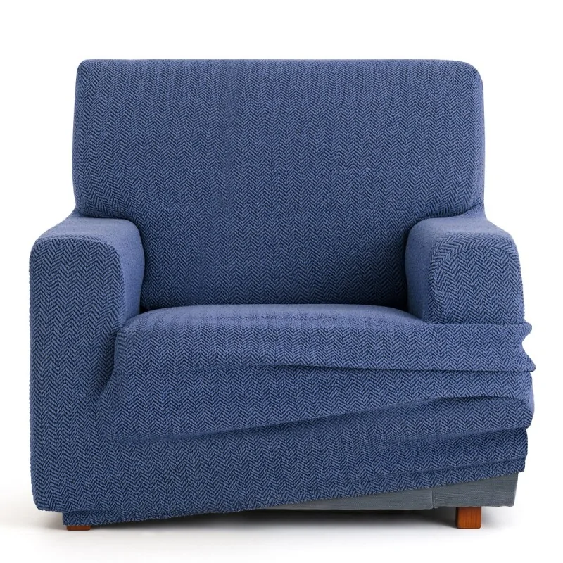Armchair slipcovers Eysa JAZ Blue 70 x 120 x...