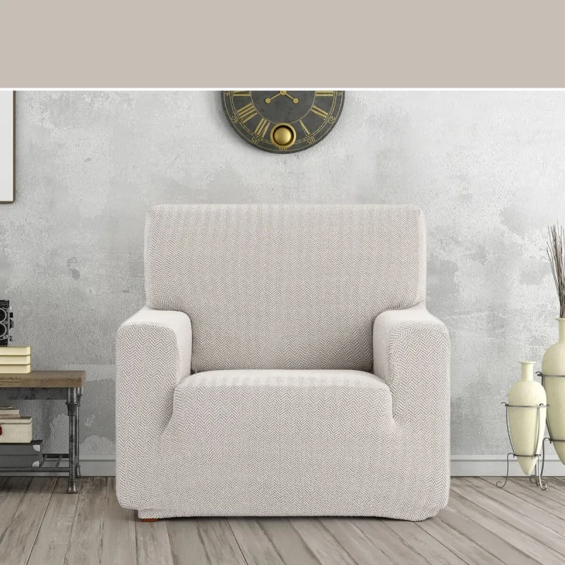Armchair slipcovers Eysa JAZ White 70 x 120 x...
