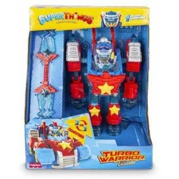 Transformable Super Robot SuperThings Turbo Warrior Power...