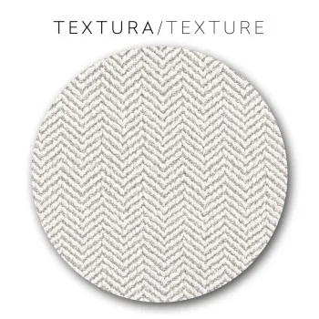 Pouffe cover Eysa JAZ White 100 x 65 x 100 cm 2