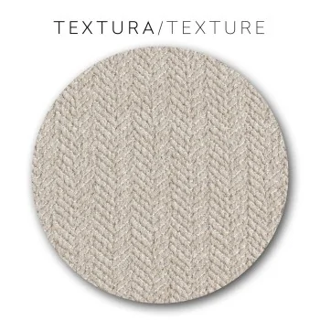 Pouffe cover Eysa JAZ Beige 65 x 65 x 65 cm 2