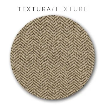 Pouffe cover Eysa JAZ Beige 65 x 65 x 65 cm 2