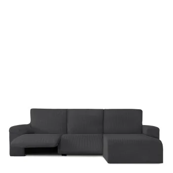 Right short arm chaise longue cover Eysa JAZ Dark grey...