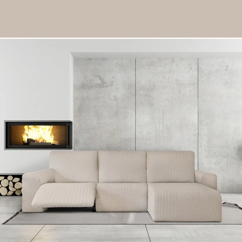 Right short arm chaise longue cover Eysa JAZ...