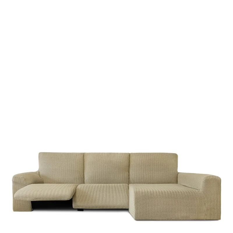 Right long arm chaise longue cover Eysa JAZ Beige 180 x 120 x 360 cm
