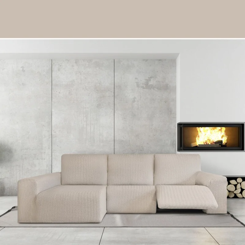 Left long arm chaise longue cover Eysa JAZ...