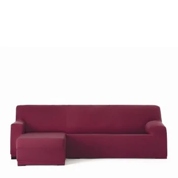 Right short arm chaise longue cover Eysa BRONX Burgundy...