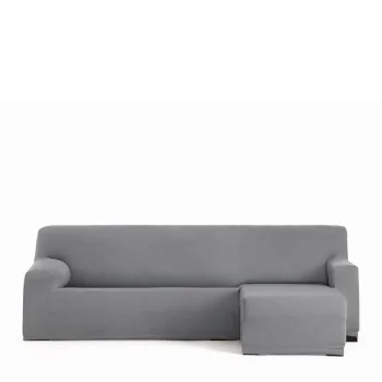 Right short arm chaise longue cover Eysa BRONX Grey 110 x...