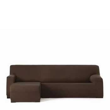 Right short arm chaise longue cover Eysa BRONX Brown 110...