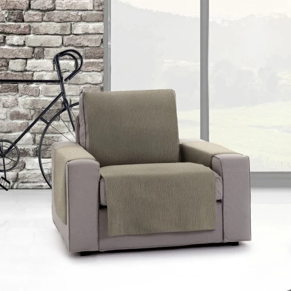 Sofa Cover Eysa MID Brown 100 x 110 x 55 cm