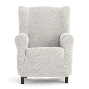 Armchair slipcovers Eysa JAZ White 80 x 120 x 100 cm