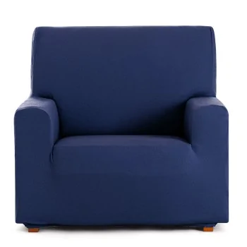 Armchair slipcovers Eysa BRONX Blue 70 x 110 x 110 cm