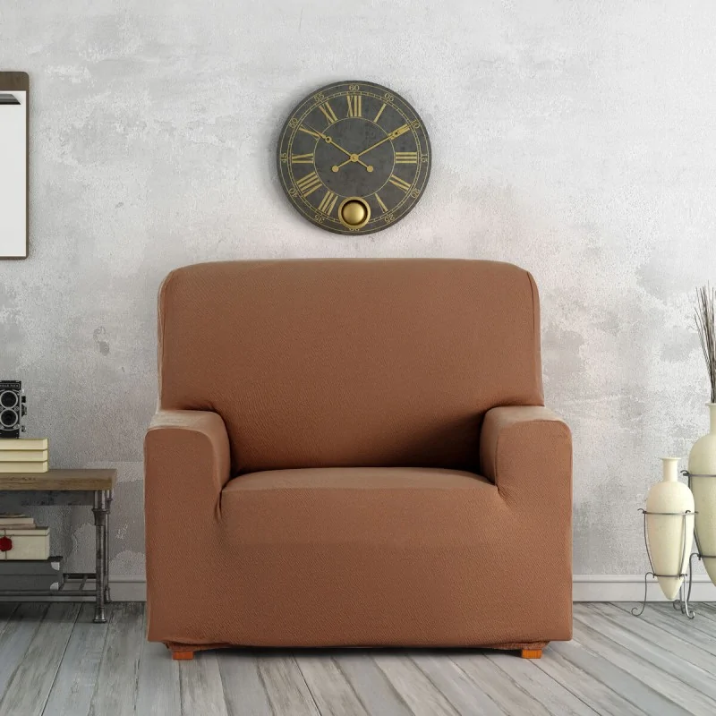 Armchair slipcovers Eysa BRONX Brown 70 x 110 x...