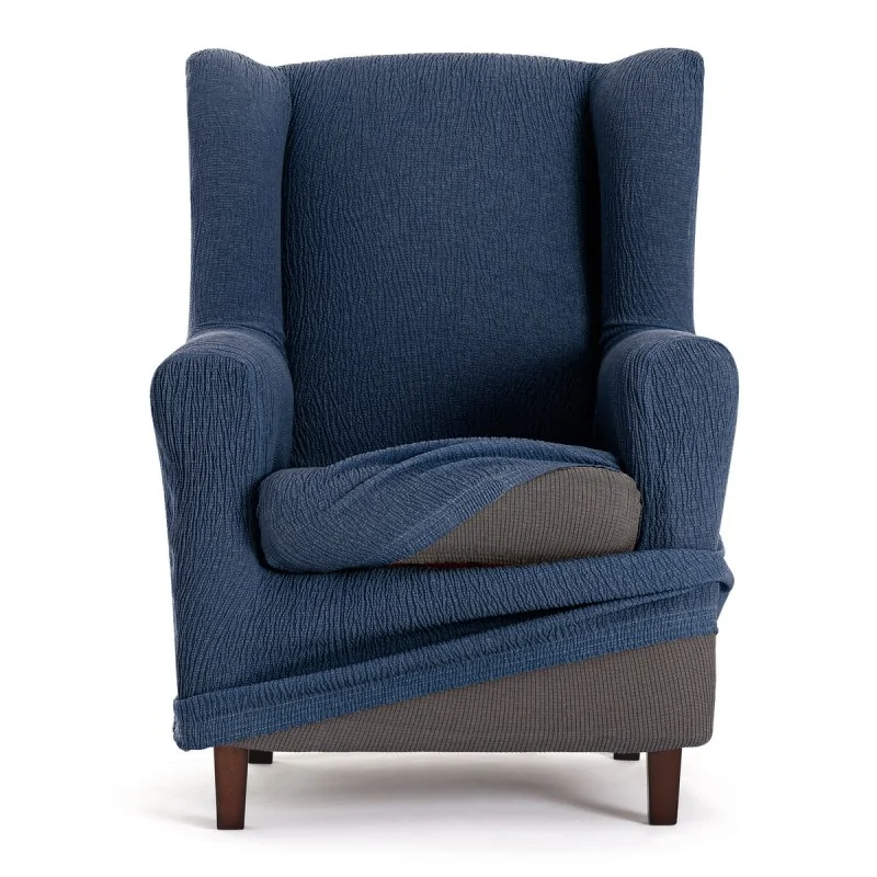 Armchair slipcovers Eysa TROYA Blue 80 x 100 x...
