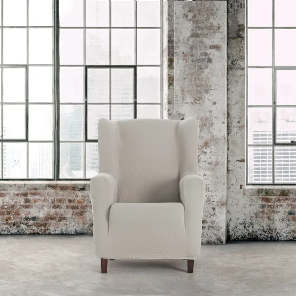 Armchair slipcovers Eysa BRONX Beige 80 x 100 x 90 cm