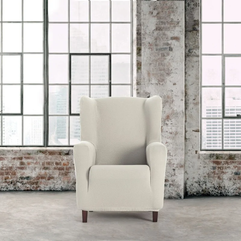 Armchair slipcovers Eysa BRONX White 80 x 100 x...