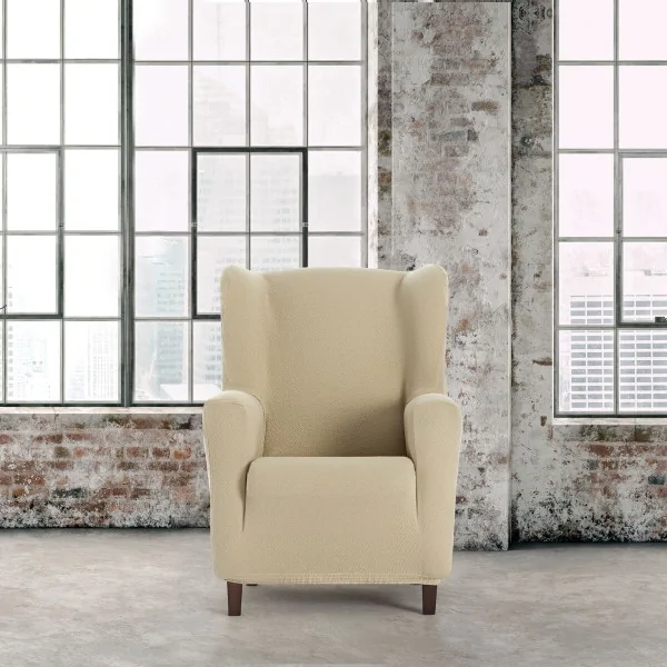 Armchair slipcovers Eysa BRONX Beige 80 x 100 x 90 cm