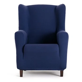 Armchair slipcovers Eysa BRONX Blue 80 x 100 x 90 cm