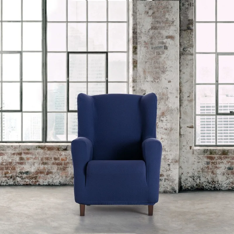 Armchair slipcovers Eysa BRONX Blue 80 x 100 x...