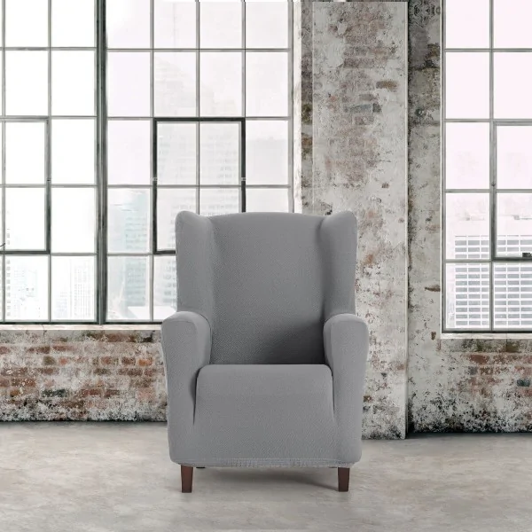 Armchair slipcovers Eysa BRONX Grey 80 x 100 x 90 cm