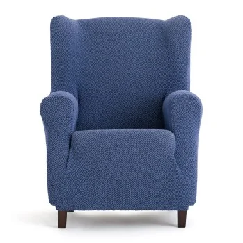 Armchair slipcovers Eysa JAZ Blue 80 x 120 x 100 cm