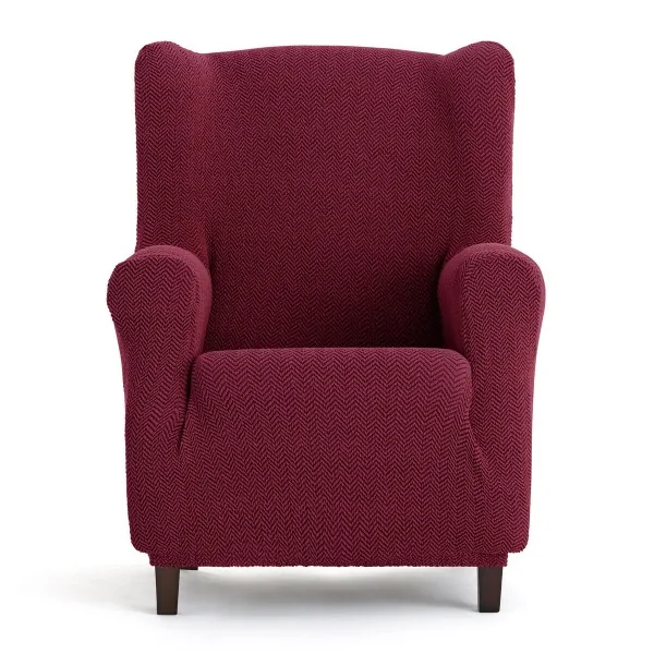 Armchair slipcovers Eysa JAZ Burgundy 80 x 120 x 100 cm
