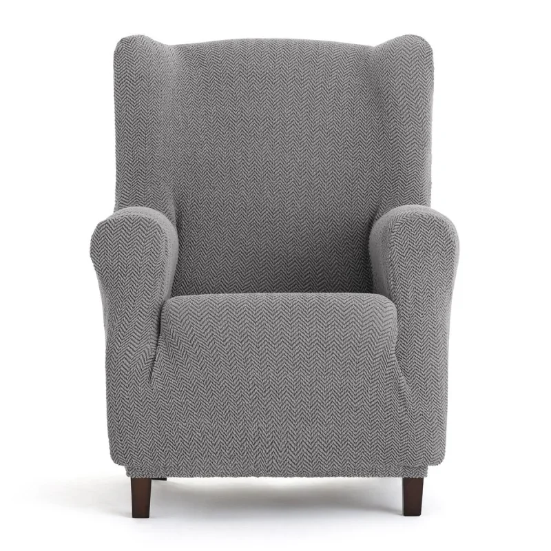Armchair slipcovers Eysa JAZ Grey 80 x 120 x 100 cm