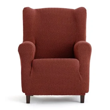 Armchair slipcovers Eysa JAZ Brown 80 x 120 x 100 cm