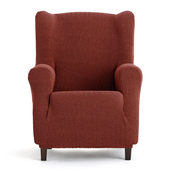 Armchair slipcovers Eysa JAZ Brown 80 x 120 x 100 cm