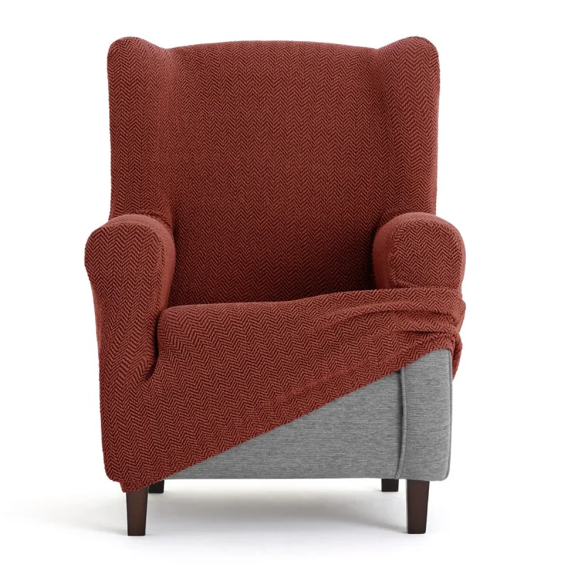 Armchair slipcovers Eysa JAZ Brown 80 x 120 x...
