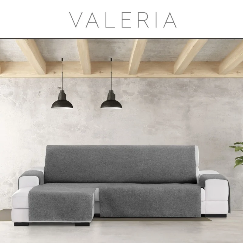 Sofa Cover Eysa VALERIA Dark grey 100 x 110 x...