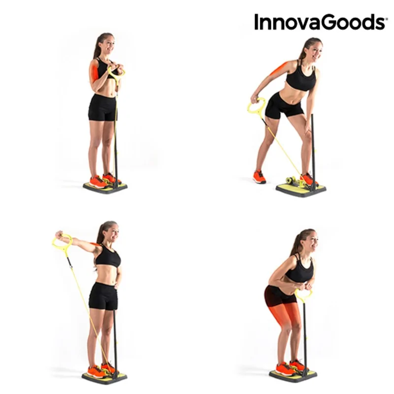 Buttocks & Legs Fitness Platform with Exercise...