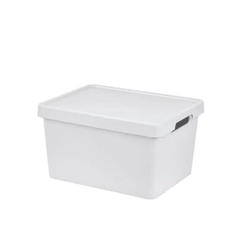 Storage Box with Lid Tontarelli Maya White 16,2 L 36 x 28...