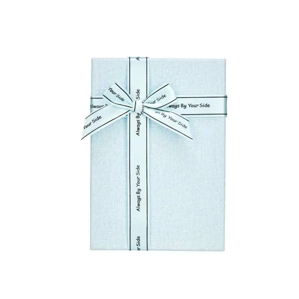 Set of decorative boxes Blue Cardboard Lasso 3 Pieces